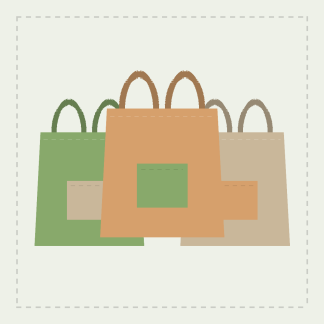 Еко-торбинки для покупок (3 шт.) / Reusable produce bags, set of 3