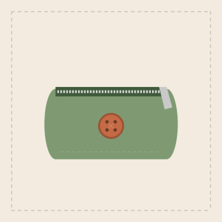 Косметичка на блискавці / Zip pouch